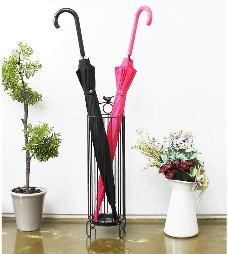 Umbrella Stand,Umbrella Stand Iron Floor Umbrella Bucket Household
