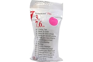 3m 82003X ScotchCast Plus Casting Tape 3" x 4 Yards - Pink - 1 Roll