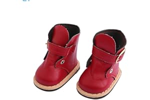 PUHIKE Baby Doll Accessories, 18 Inch Doll Shoes Available in 17 Colors, Doll Canvas Sneakers with Laces for 18 Inch Dolls, Match for 18 Inch Boy or Girl Dolls