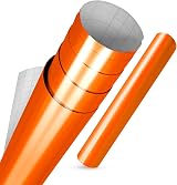 vgoltd Glossy Self-Adhesive Vinyl Wrap Orange 60x200 cm