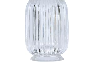 DASITON Makeup Brush holder Organizer,Crystal Cosmetic Makeup Brush Glass Brushes Storage Holder,Vintage Make Up Brush Cup st