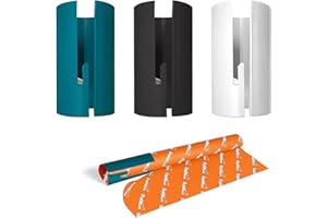 Christmas Gift Wrapping Paper Cutter - 2024 New Gift Wrap Cutter Tool and Holder, Giftwrap Paper Roll Cutter, Sliding Slicer 