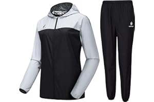 HOTSUIT Sauna Suit for Women Sweat Suits Gym Workout Exercise Sauna Jacket Pant Full Body