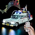 Led Lighting Kit Only - Light Set Designed for Lego Ghostbusters ECTO-1 10274 Building Blocks Model - Without Lego Bricks Set (RC Sound Version)