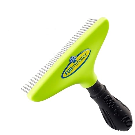 Furminator Pro Long Dog Hair Brush For Undercoats Comb Dematting