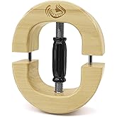 HAIBEIR Wood Hat Stretcher for Fitted Hats New Thickened Cowboy Hat Stretcher One Size 6-7/8 Fits All Hats for Men for Women Black