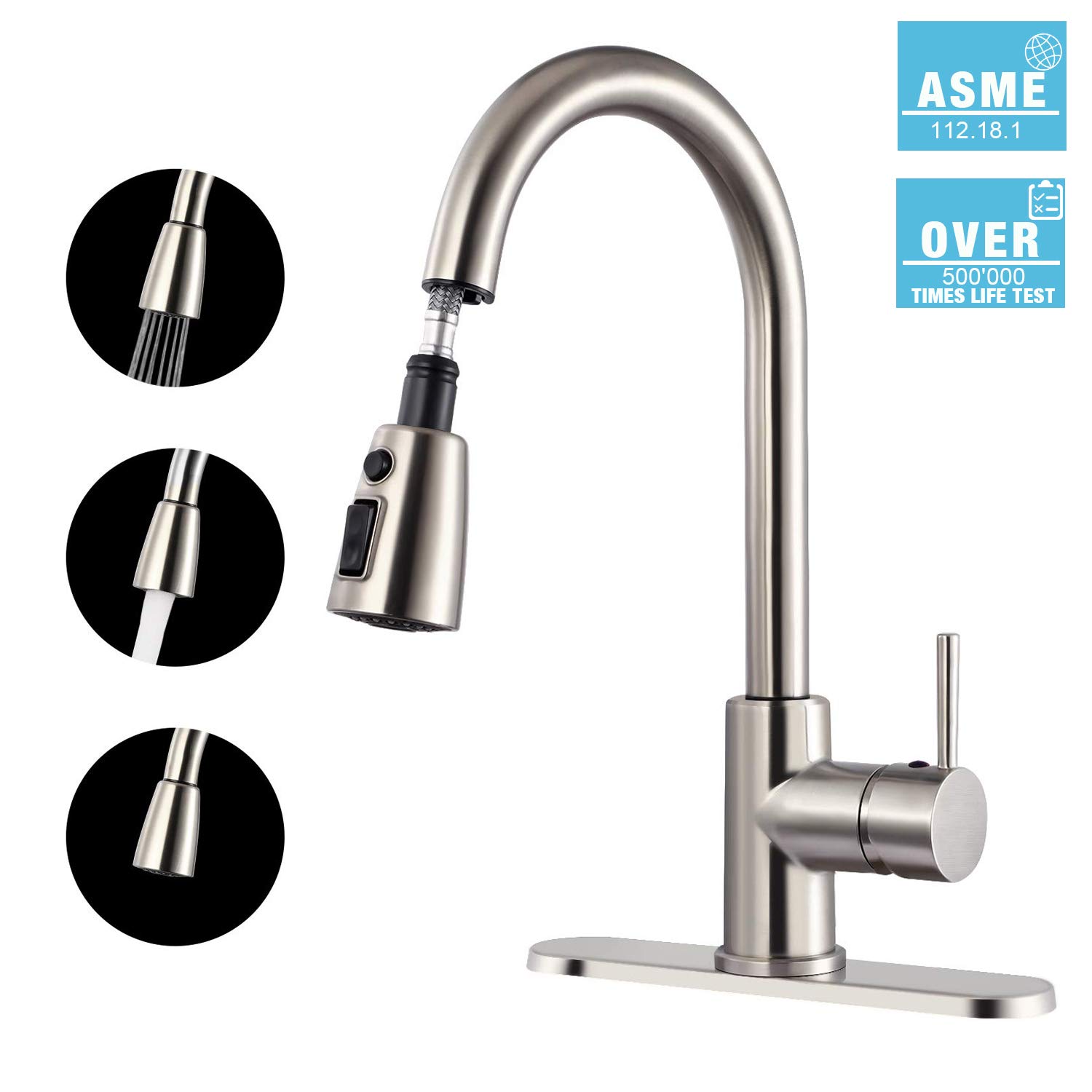 Best Chrome Led Kitchen Faucet