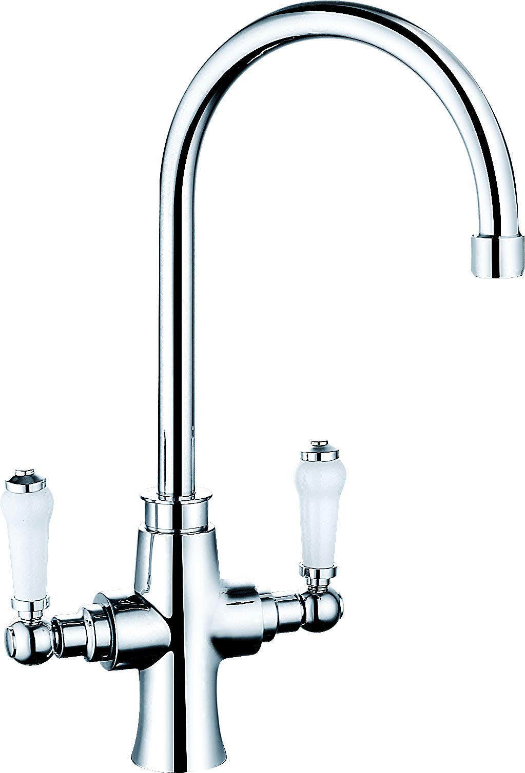 Keenware KKT-563 Victorian Style Kitchen Tap, Chrome
