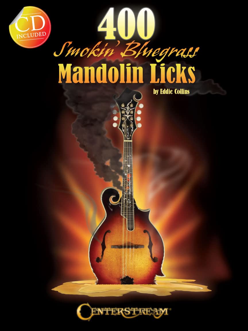 400 Smokin' Bluegrass Mandolin Licks. Includes CD