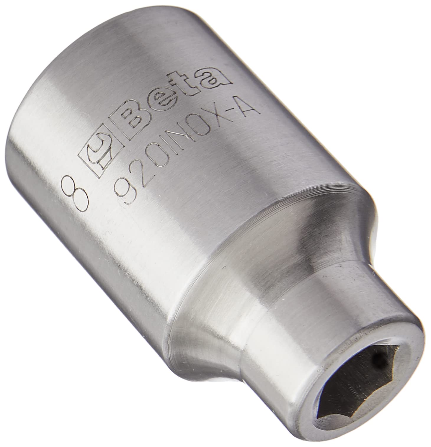 Beta Tools 9203008 Hexagonal Socks 1/2 A Stainless Steel 8 mm
