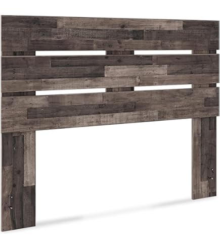 Reclaimed Gray Weathered Wood Plank Headboard Stikwood - Weathered Wooden Headboard