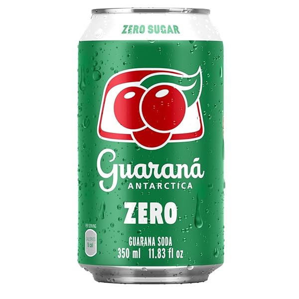 GUARANA ANTARCTICA ZERO DIET, 12-OUNCE (PACK OF 12)