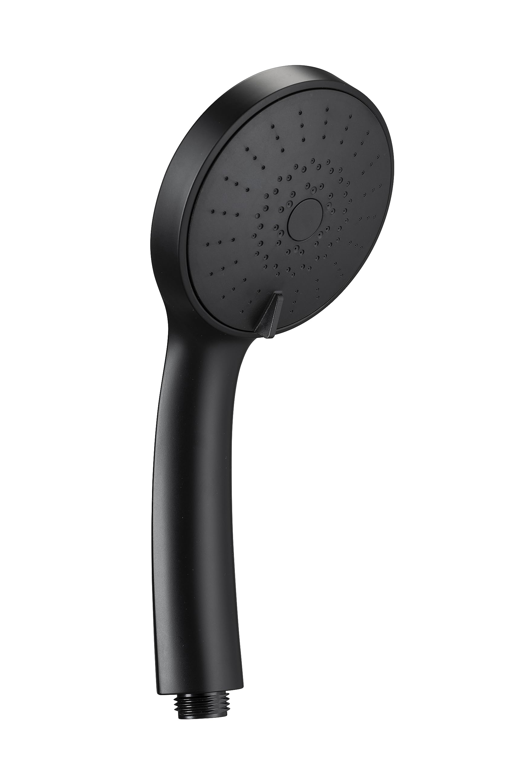 Croydex Presion Pressure Boost Shower Head - Matt Black Power Shower Head for Low Pressure Systems with 5 Spray Settings