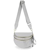 Spacious Nylon Crossbody Bag Bum Bag Handbags Wallets Purses Trendy Shoulder Bag for Women