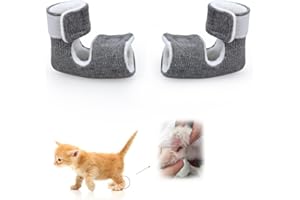 vomvomp 1 Pair Cat Hock Socks for Kitten Sore Hocks Ankle Protective for Cats Recovery and Relief Wound Pain