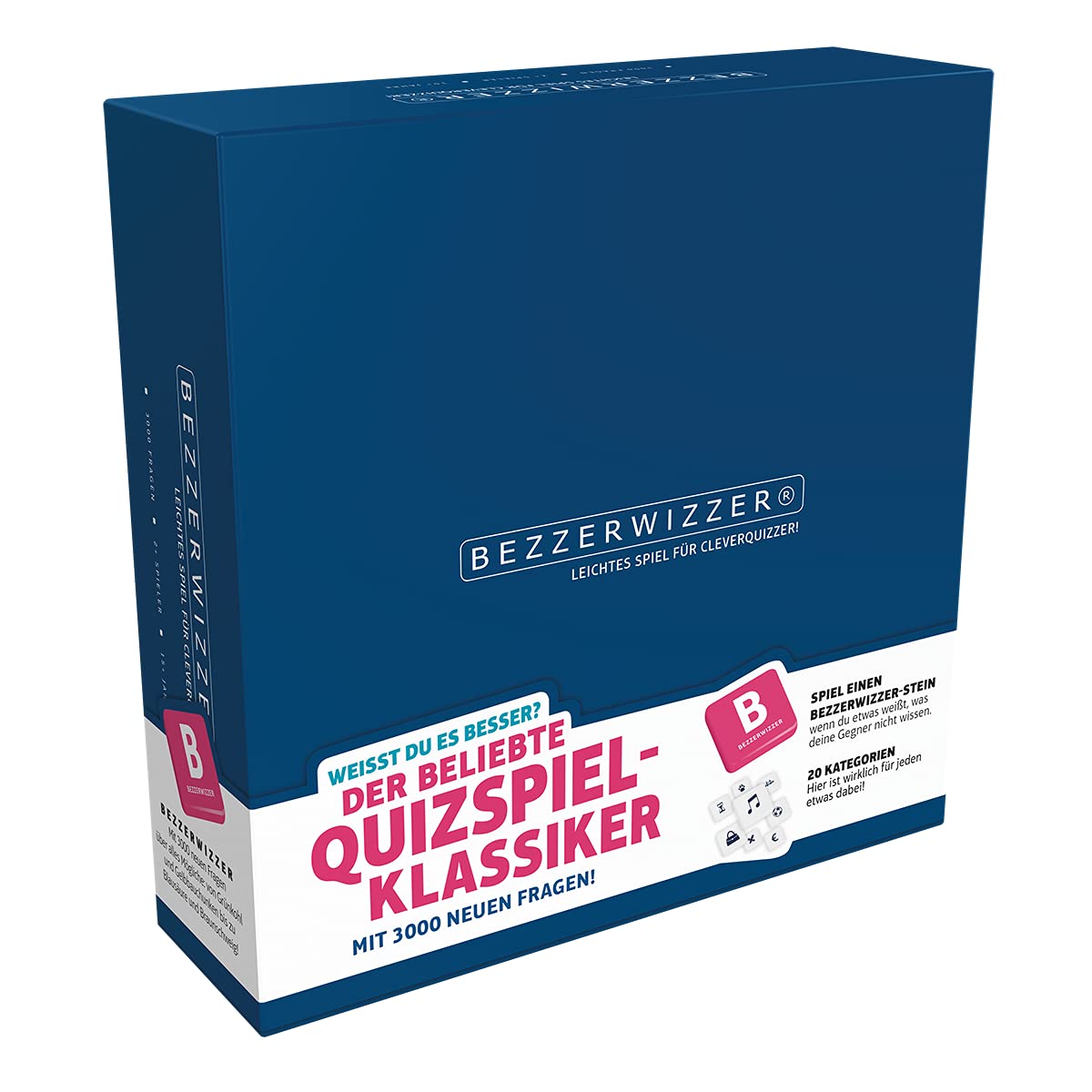 Asmodee Bezzerwizzer Studio | Unbox Now | Bezzerwizzer | Party Game | Quiz Game | 2+ Players | From 15+ Years | 45 Minutes | German