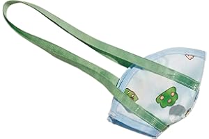 Escape Bird Carrier Bag for Small Birds Breathable Polyester and Adjustable Shoulder Strap Bird Transport Bag