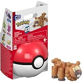 MEGA Pokemon: Series 23 Bidoof Pokeball - 26 Piece Building Set