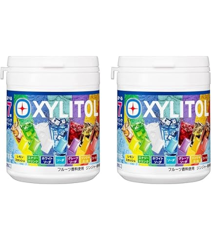 Amazon.com : Lotte xylitol gum seven assorted bottle 143g