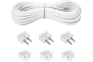 100ft SPT-1 White Electrical Wire