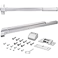 Nuk3y ED-5000 Series Panic Bar Exit Device Grade 1 ADA Certifed, Fit Door Width 30"-36" (Aluminum, Exit Device Only)