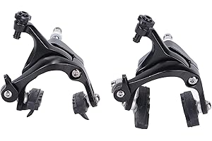 Road Bike Brake Calipers, Dual Pivot for Superior Stopping Power Center Mount Calipers Front Rear Repair Parts for Cyclists C
