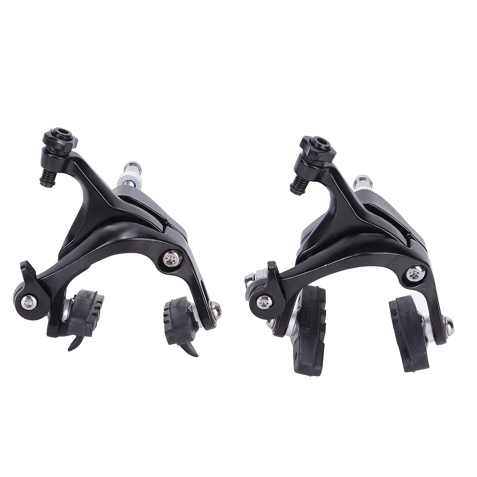 POENVFPO Road Bike C Brake Calipers, Dual Pivot Caliper Center Mount Front Rear Calipers Bike Accessories Repair Parts