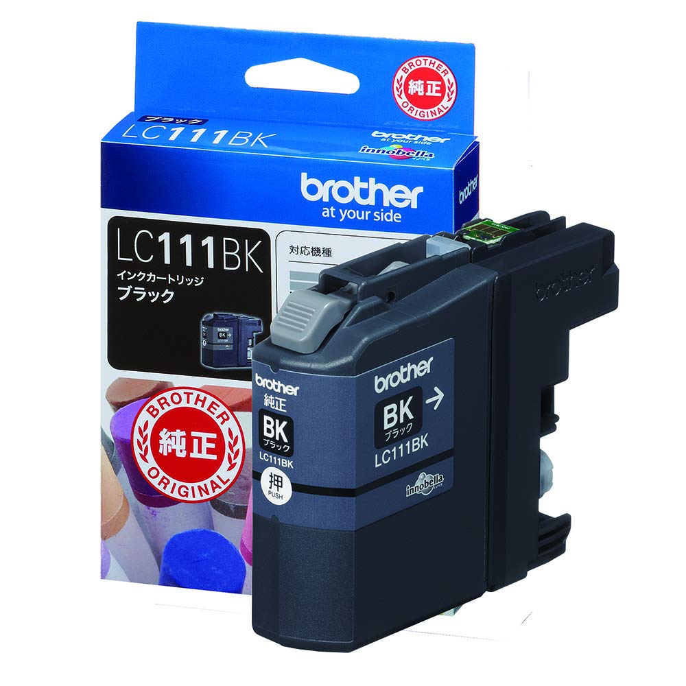 【brother純正】 ブラザー工業(Brother Industries) インクカートリッジブラック LC111BK 対応型番:MFC-J877N、MFC-J727D/DW、DCP-J957N、DCP-J557N 他商品画像