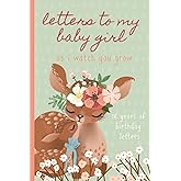 Letters To My Baby Girl As I Watch You Grow: Birthday Letter Prompt Journal, A Thoughtful Gift For New Mothers & Parents. Wri
