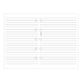 Filofax Mini Ruled White