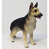 German Shepherd, Black/Tan Original Dog Figurine (4in-5in)