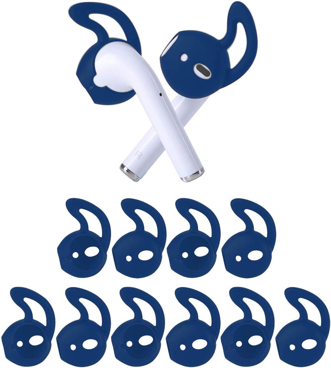 OneCut 5 works Silicone Ear tips for Apple AirPods/EarPods, Silicone Soft Covers Anti-Slip Sport Earbud Tips