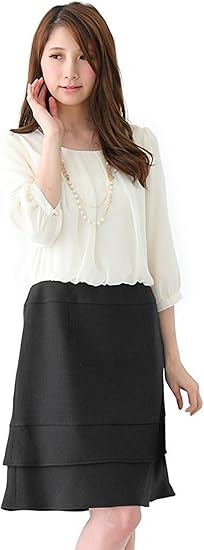 Amazon Co Jp アッドルージュ Addrougeワンピース レディース フォーマル セレモニー ひざ丈 J7028 服 ファッション小物