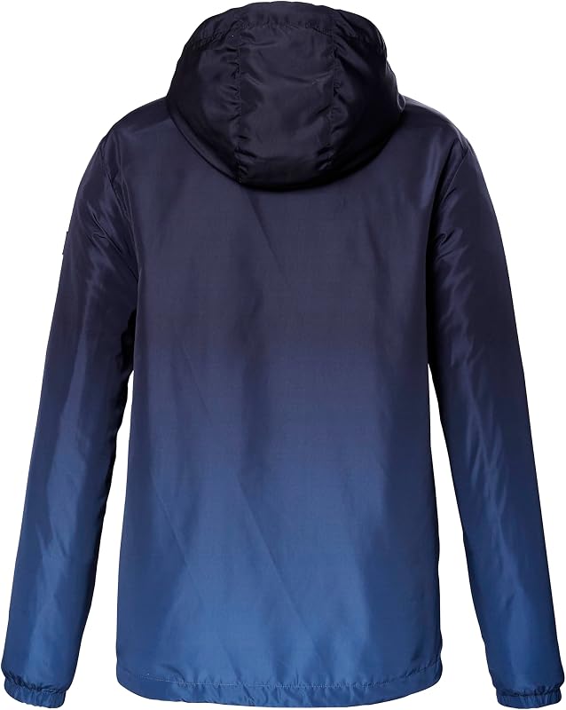 Uomo Giacca/Giacca leggera di transizione con cappuccio KOS 118 MN JCKT, schwarz blau, L, 43191-000