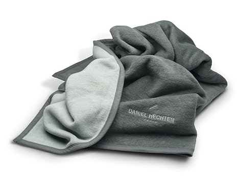 Daniel Hechter Heim- und Wohndecke, Couchdecke, Sofadecke, 150x200 cm, anthrazit/hellgrau
