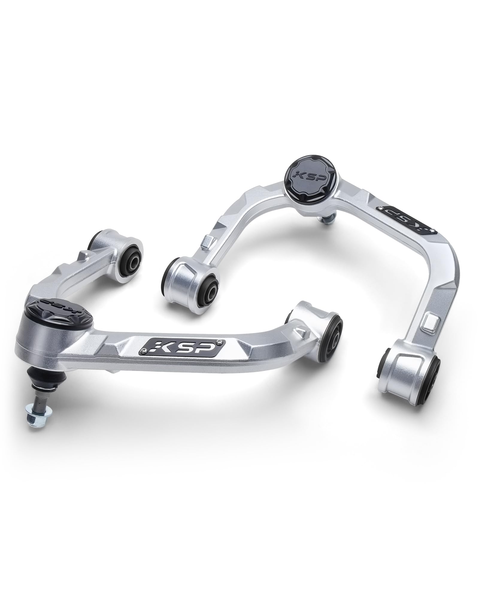 Photo 1 of KSP 2-4" Forged Upper Control Arm With OEM Style Rubber Bushings for F150 2004-2020, Aluminum Front UCA fit the Vehicle install 2-4inch Leveling Kits,Aftermarket Replacement Parts