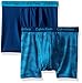 CalvinKleinBoysModern Cotton Assorted Boxer Briefs Underwear, Pack of 2Hawaiian SeaMedium