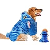 Dog Costume, Gimilife Dog Hoodie, Dog Halloween Costume Pet Xmas Pajamas Outfit, Pet Coat Cartoon Costumes for Small Medium L