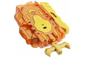 BelleJiu Battling Tops Burst BBG-29 Gold Bey String Launcher LR Left Right Spin Long Bey Launcher