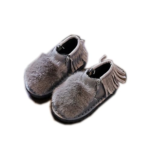 Amazon スタイリッシュ ムートンブーツ ショート ブーツ ファー