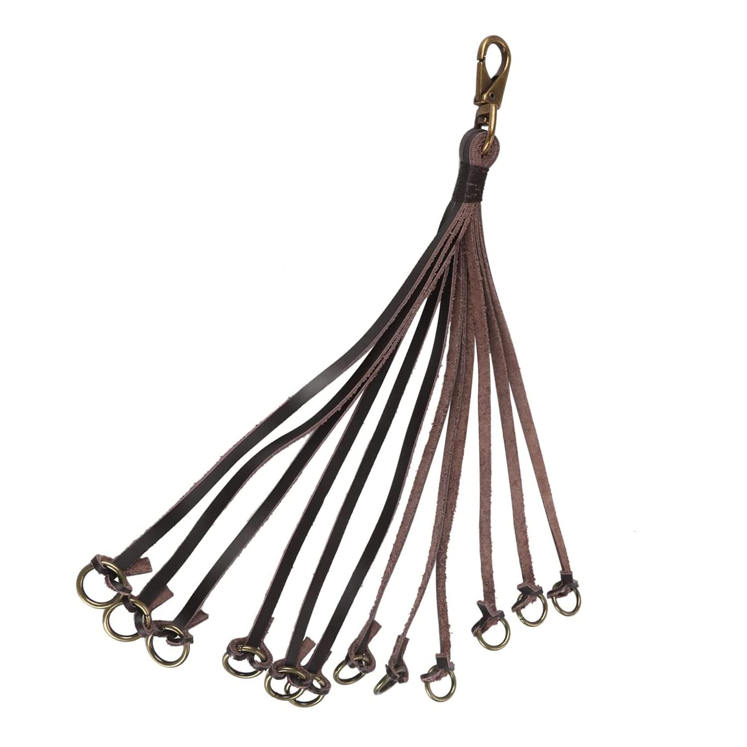 Tourbn Genuine Leather Hunting Game Carrier Clay Pigeon Bird Straps 12 Loops