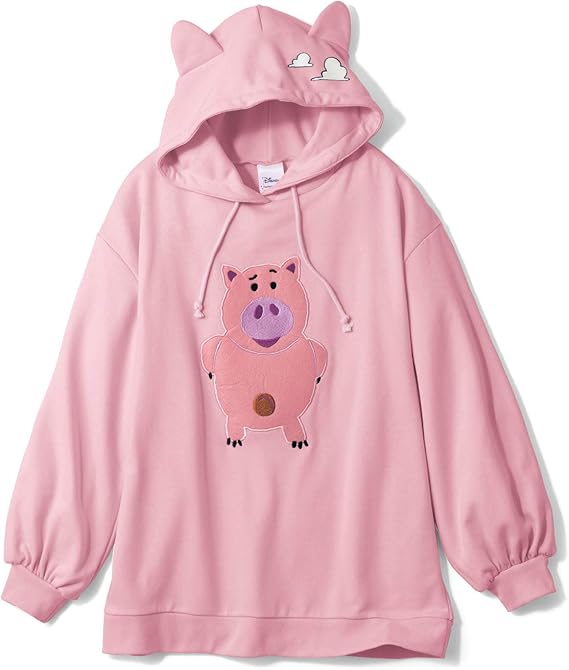 Amazon ベルメゾン ディズニー バーカー レディース パステルカラー アップリケ パーカ トレーナー パーカー 通販