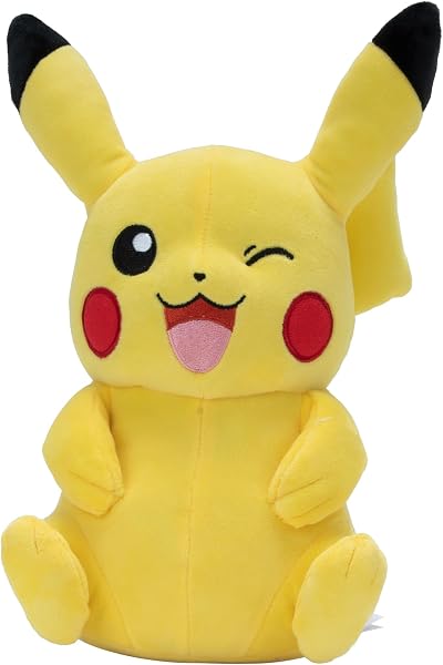 Pokémon Pikachu Plush 12-Inch Soft Plush Official Jazwares Brand