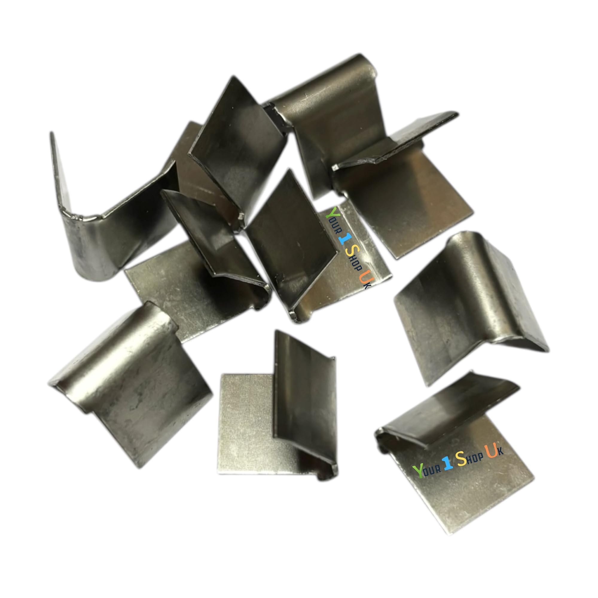 Lead Flashing Fixing Clips Fixes Lead Sheet Into A Joint Chase Joints 6mm - 18mm Lead Wedging Pointing Brickwork Pack of 10