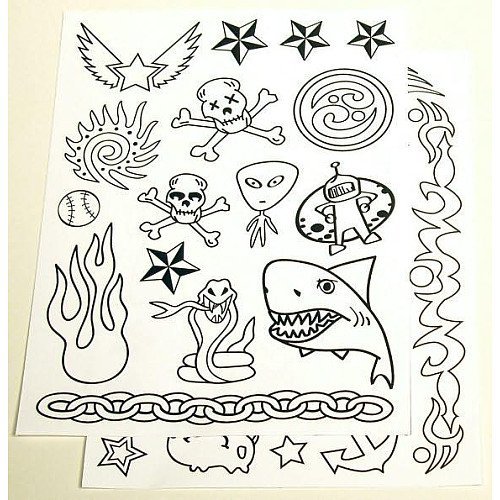 Fresh Ink - Color In Tattoos (for boys)