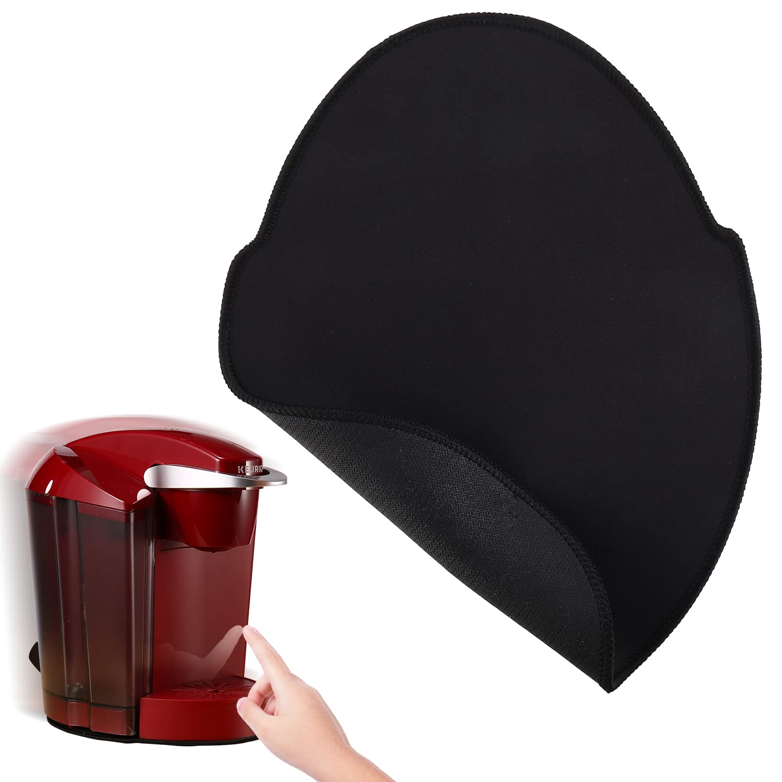 Mouse Pad,Slide Mat for Keurig K-Classic Coffee Maker,Sliding Mats Coffee Maker Mover Slider for Keurig Single Serve K-Cup Pod Coffee Brewer