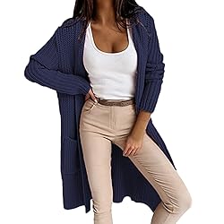 ADJHDFH White Sweater Cardigan Button Down