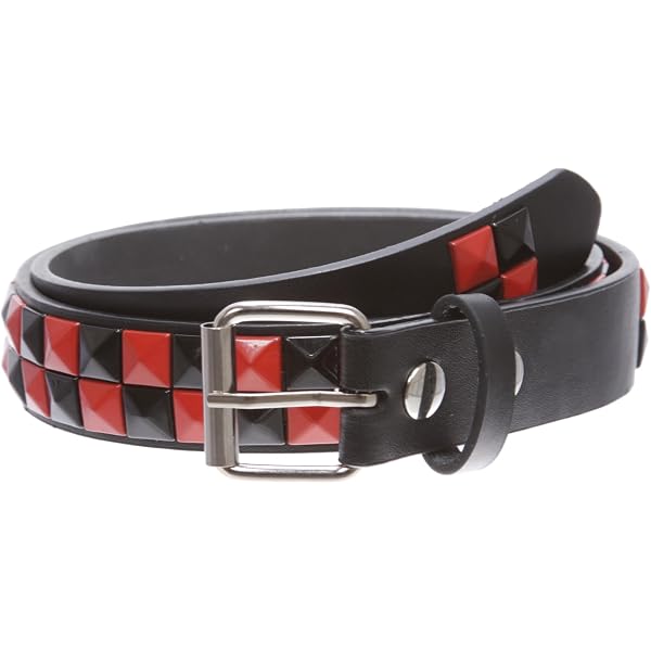 Amazon.com: Kids' Rainbow Studded Leather Belt – Snap-On for