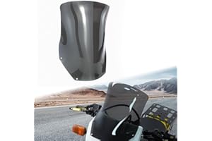 Mantt Windshield Fit for DR650 2002-2025, DRZ400S 2000-2024 DRZ400SM 2005-2024 CRF250L 2013-2024 XR650L 1993-2023 WR450F 2003