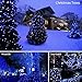 FULLBELL Christmas Lights, Fairy Lights Outdoor 66Ft 200 LED with Memory Modes Controller, Plug in Easter Decor Lights for Bedroom Party Wedding Garden Christmas Tree Indoor Outdoor Decorations